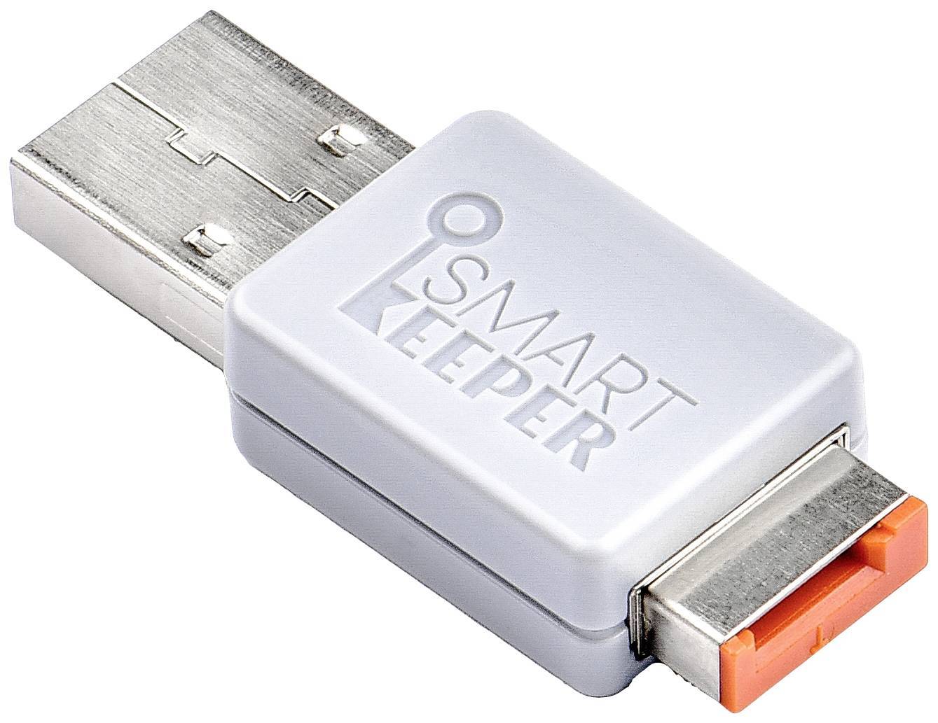 SmartKeeper Basic USB Stick verriegelbar 32GB orange Multimedia-Technik Sicherungssysteme