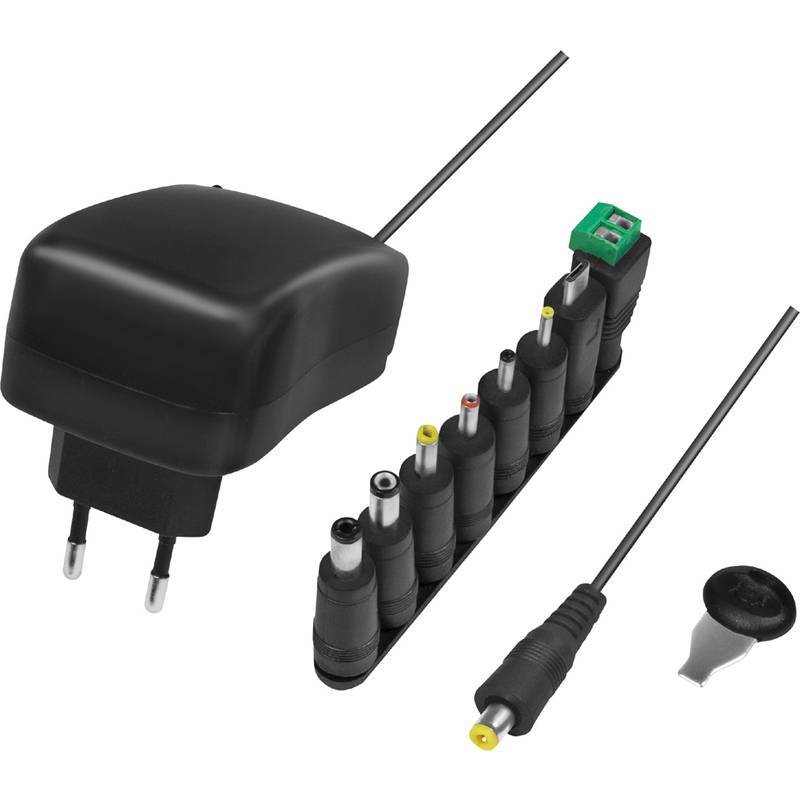Logilink Universalnetzteil mit USB-Port, 3-12V, 24W, 1,45m Multimedia-Technik Ladegerät