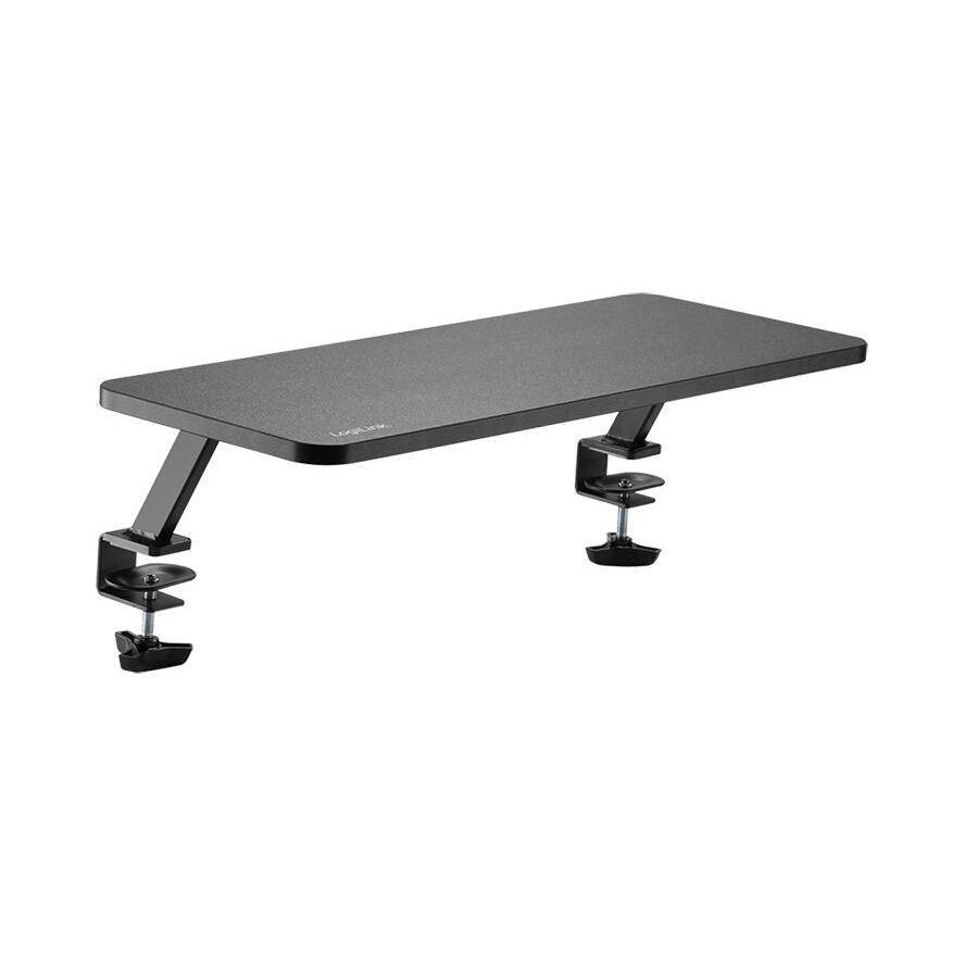 Logilink Monitorerhöhung, 650 mm lang, für 13 32 Monitore Multimedia-Technik Tischhalter Monitor