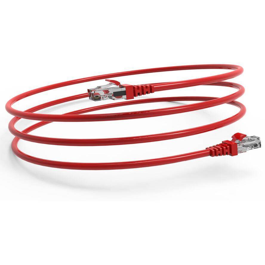 INCA Patchkabel RJ45 Cat6 UTP 250mhz 2.00m rot retail Kabel Cat.6