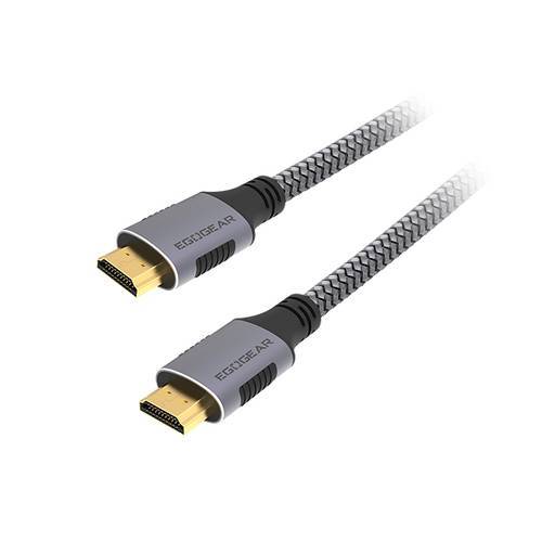 EgoGear HDMI Kabel 2m grau/schwarz (UNI) SCH20 Multimedia-Technik HDMI-Kabel