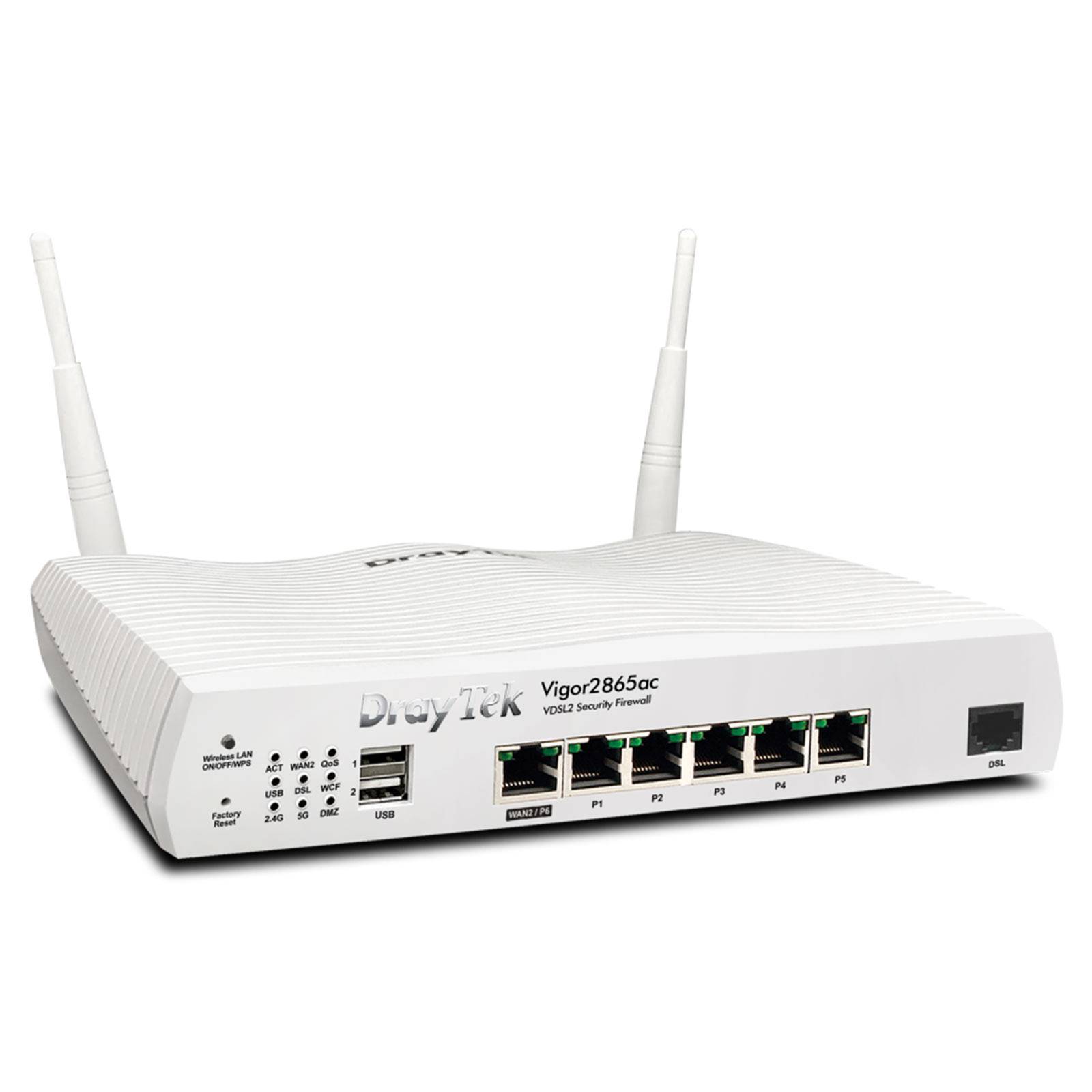 DrayTek Vigor 2865ax-B WLAN-AX ModemR. ADSL2+/VDSL2 retail Multimedia-Technik Wireless Router