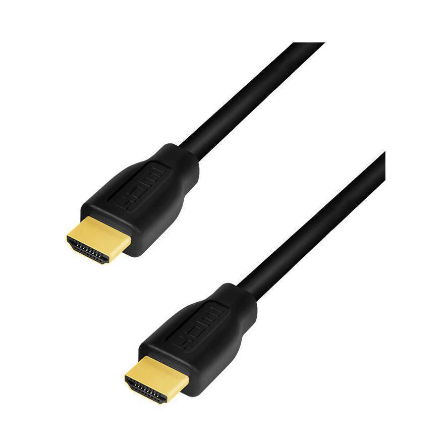 Logilink HDMI-Kabel A/M zu A/M, 4K/60 Hz, CCS, schwarz, 2,0m Multimedia-Technik