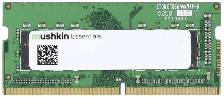 SO DDR4 16GB PC 3200 Mushkin Essentials CL22 1,2V intern retail Multimedia-Technik Speichermodule
