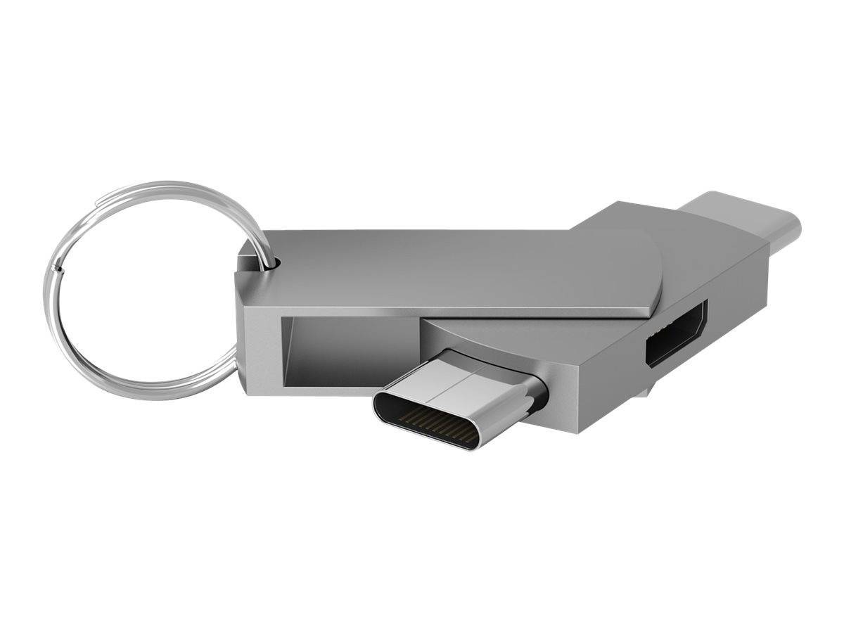 TERRATEC Connect C500 Type-C zu + Micro-USB In Multimedia-Technik Dockingstation
