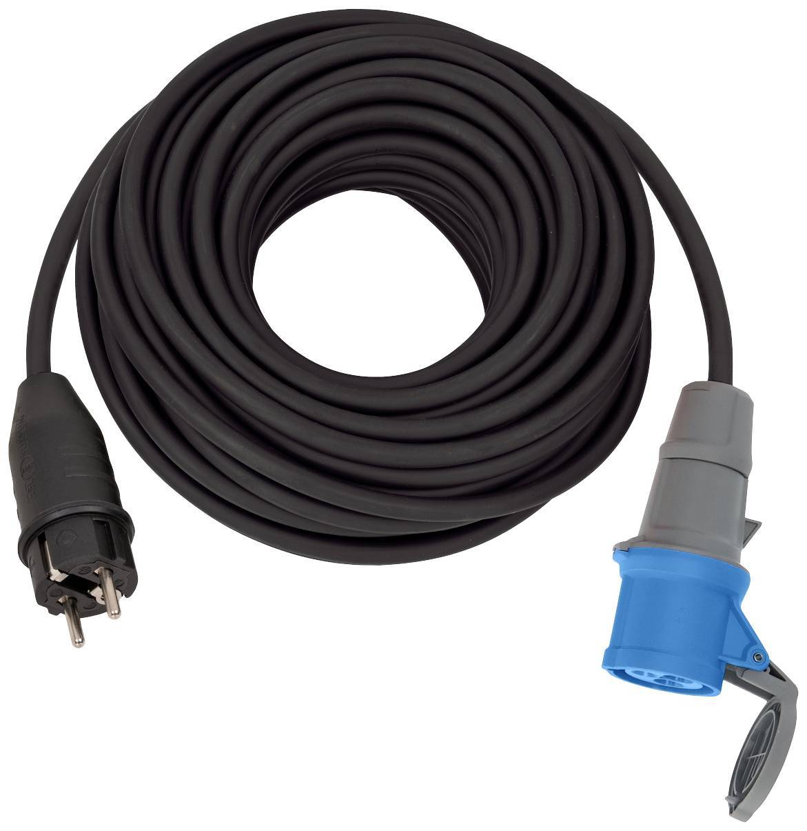 Brennenstuhl Adapter-Leitung 25m H07RN-F3G2.5 sw Multimedia-Technik Stromkabel