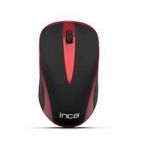 INCA Wireless Maus 1000DPI/3Tasten/2.4GHzUSB-A rt/sw Eingabe / Ausgabe Mäuse & Tastaturen