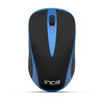 INCA Wireless Maus 1000DPI/3Tasten/2.4GHzUSB-A bl/sw retail Eingabe / Ausgabe Mäuse & Tastaturen