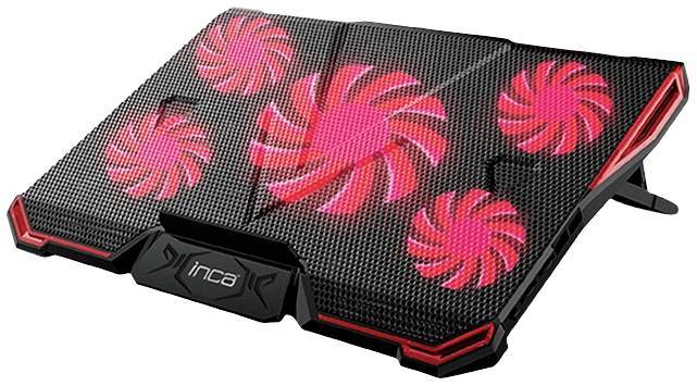 INCA Notebook Kühler INC-611GMS Gaming, 14-17, 5 Lüfter retail Multimedia-Technik Notebookzubehör
