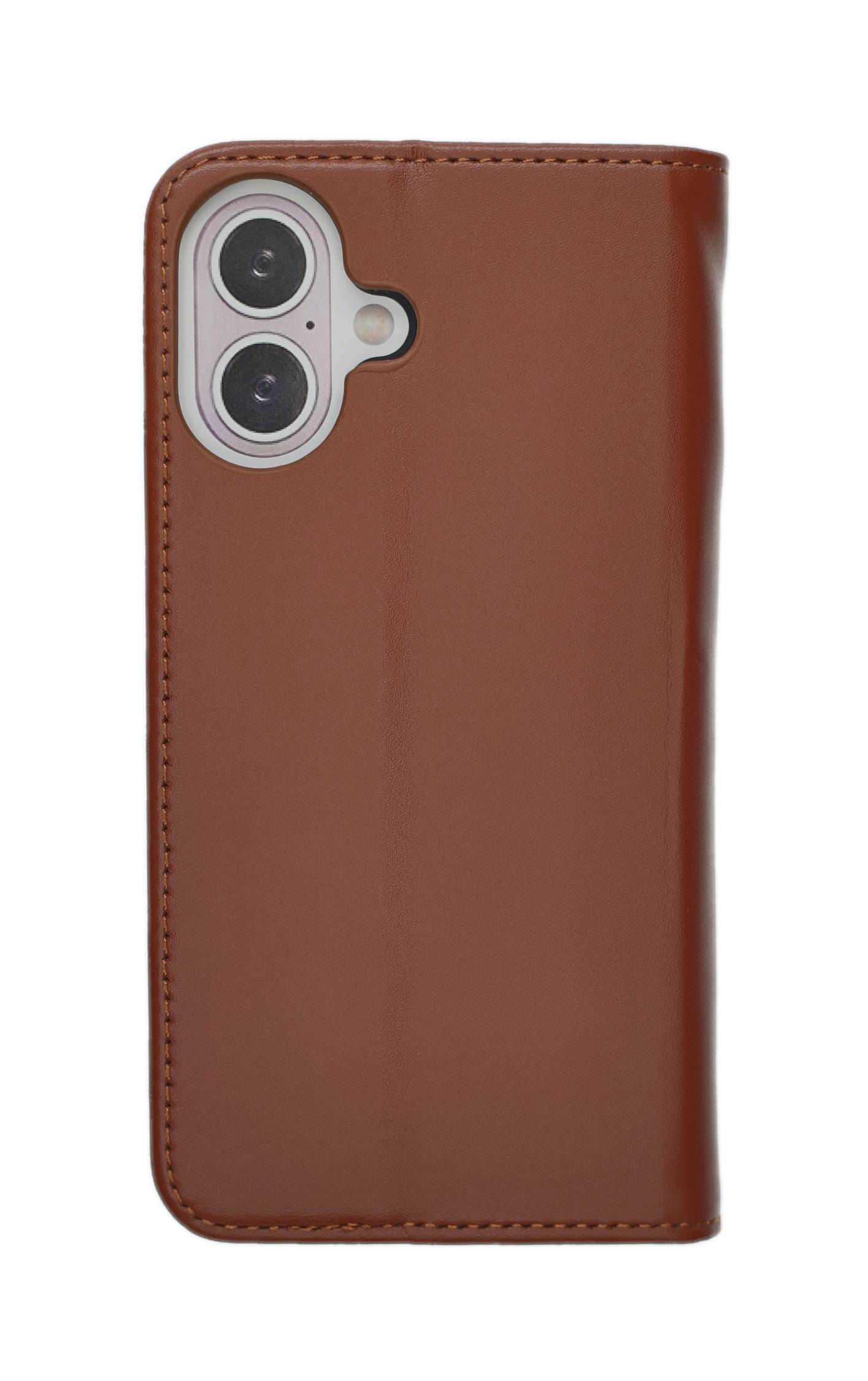 JAMCOVER Echt Leder Bookcase für Apple iPhone 16 Plus - Handytasche mit Kartenfach und Standfunktion