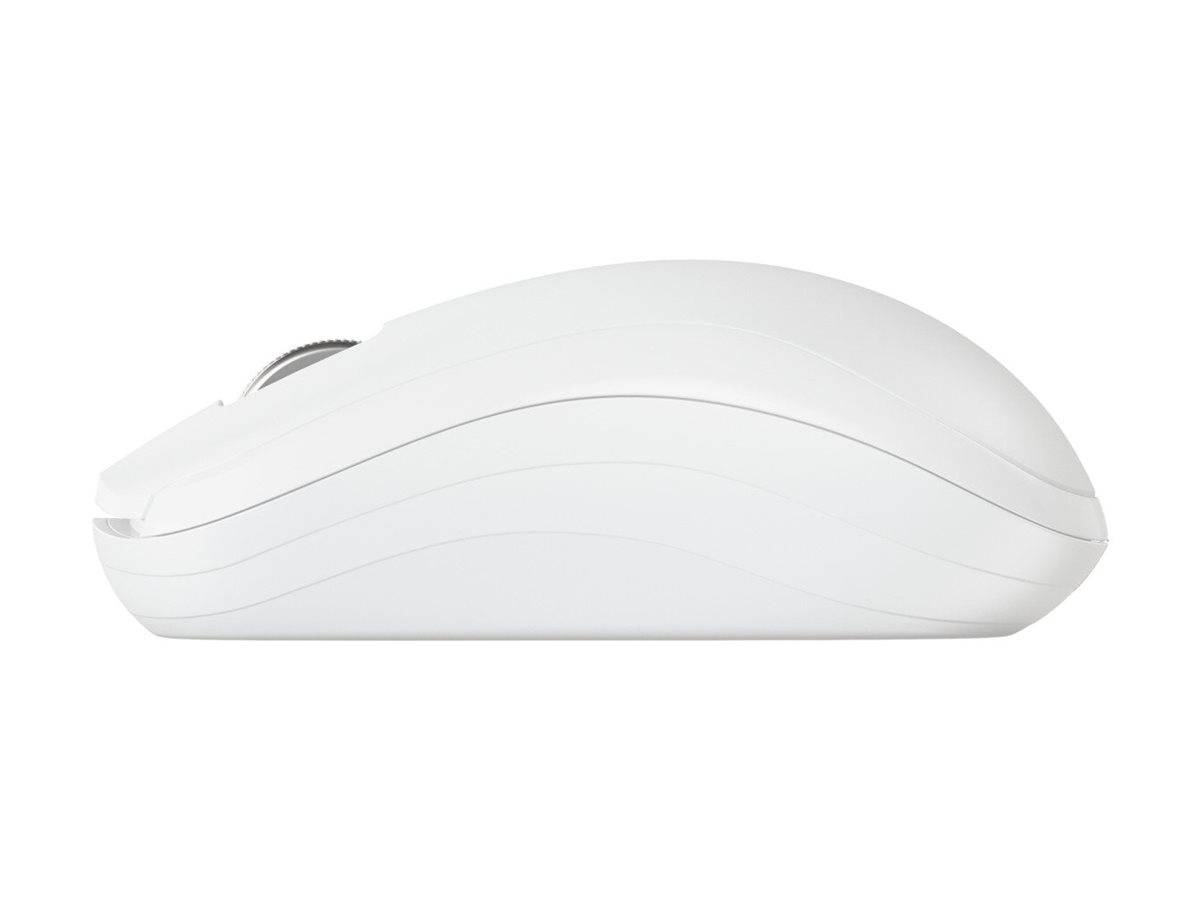 Cherry MW 2200 - Maus - ergonomisch - rechts- und linkshändig - optisch - 3 Tasten - kabellos - 2.4 GHz - kabelloser Empfänger (USB)