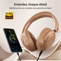 Edifier V80 Hybrid Kopfhörer mit aktiver Geräuschunterdrückung, Echtes drahtloses Over-Ear-Bluetooth Kopfhörer mit 45 Stunden Spielzeit Hi-Res Aud Edifier V80 Hybrid Kopfhörer mit aktiver Geräuschunterdrückung, Echtes drahtloses Over-Ear-Bluetooth Kopfhörer mit 45 Stunden Spielzeit Hi-Res Aud