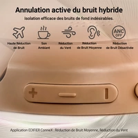 Edifier V80 Hybrid Kopfhörer mit aktiver Geräuschunterdrückung, Echtes drahtloses Over-Ear-Bluetooth Kopfhörer mit 45 Stunden Spielzeit Hi-Res Aud Edifier V80 Hybrid Kopfhörer mit aktiver Geräuschunterdrückung, Echtes drahtloses Over-Ear-Bluetooth Kopfhörer mit 45 Stunden Spielzeit Hi-Res Aud