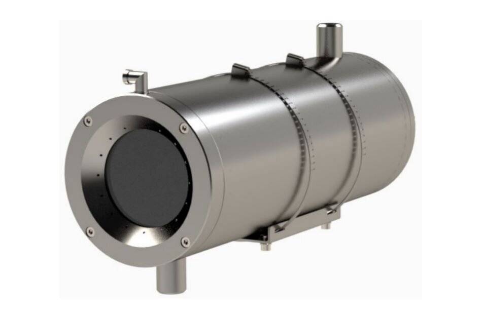 KIT CRL150/280 Germanium, wassergekühlt, IP66, mit Luftbarriere und gehärtetem Glas für Temperaturen bis +80°C, Germani