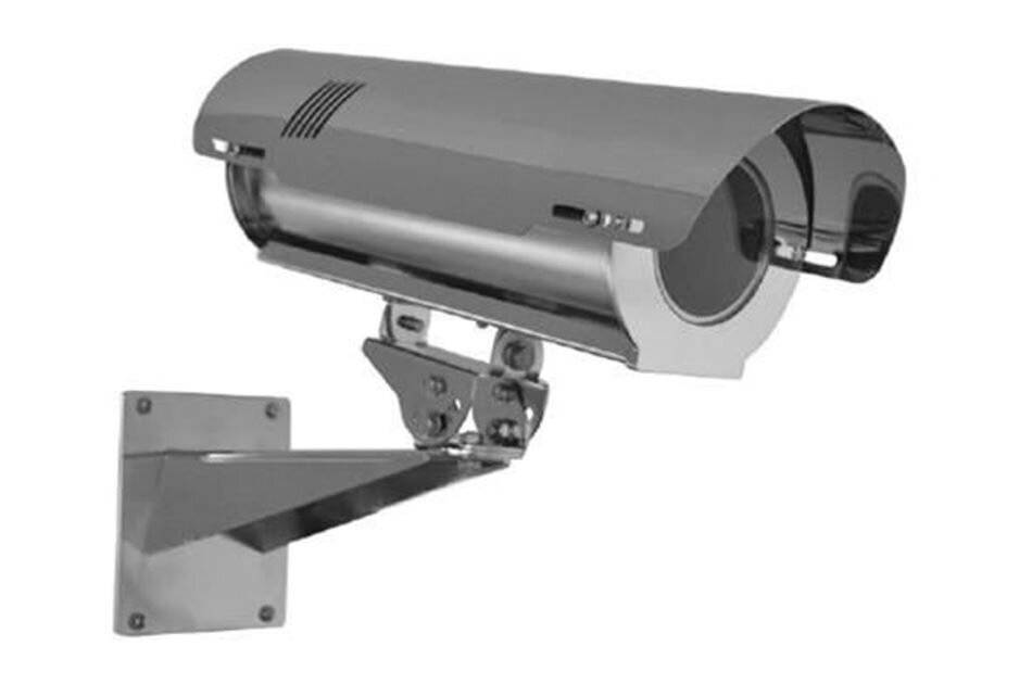 Global Proof KIT CSX814/280+TC+ST -230-, Wetterschutzgehäuse aus Edelstahl, inklusive Sonnendach, IP67, Druckluftkühlsy