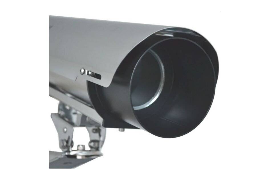 KIT CSX815TPOE+TC+ST+RS, Wetterschutzgehäuse aus Edelstahl, inklusive Sonnendach, PoE Heizung, IP67, Halterung inklusiv