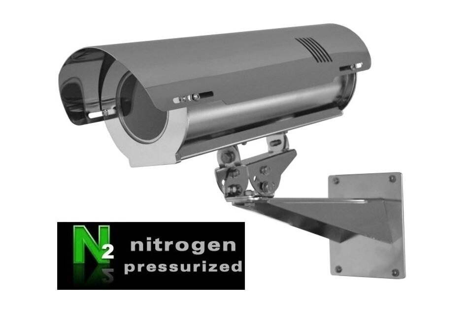 Global Proof KIT CSX828P/280+TC+ST+RS -12-, Wetterschutzgehäuse aus Edelstahl, inklusive Sonnendach, 12VAC Heizung, IP6