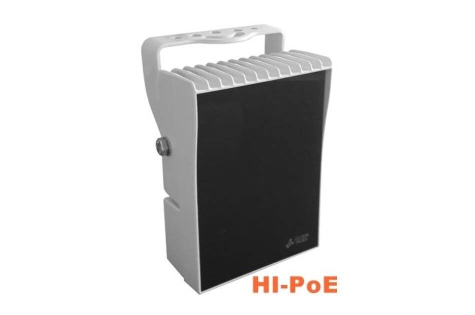 NYX ELI160 NUO HI-POE IR 10°, LED Infrarot Scheinwerfer, 850nm, PoE (802.3at), 10° Leuchtwinkel, 240m Reichweite, IP67,