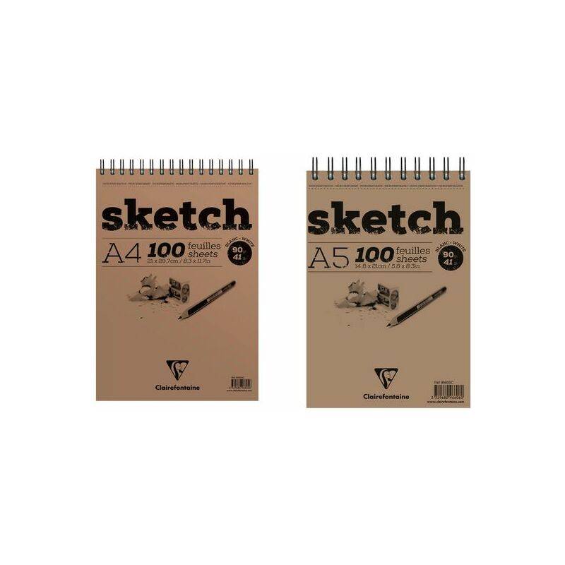 Clairefontaine Skizzenblock SKETCH, DIN A3, 100 Blatt