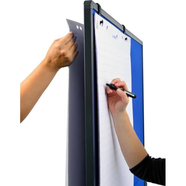 Multiboard XL Premium Whiteboard/Pinboard 120x150cm blau