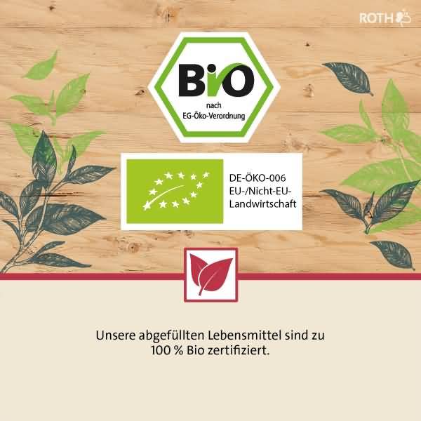 Adventskalender 'Bio-Tee-Adventskalender für Zwei' bestückt