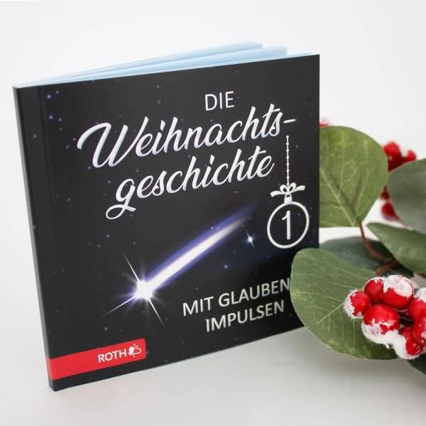 Adventskalender 'Bio-Tee-Adventskalender - Die Weihnachtsgeschichte' bestückt
