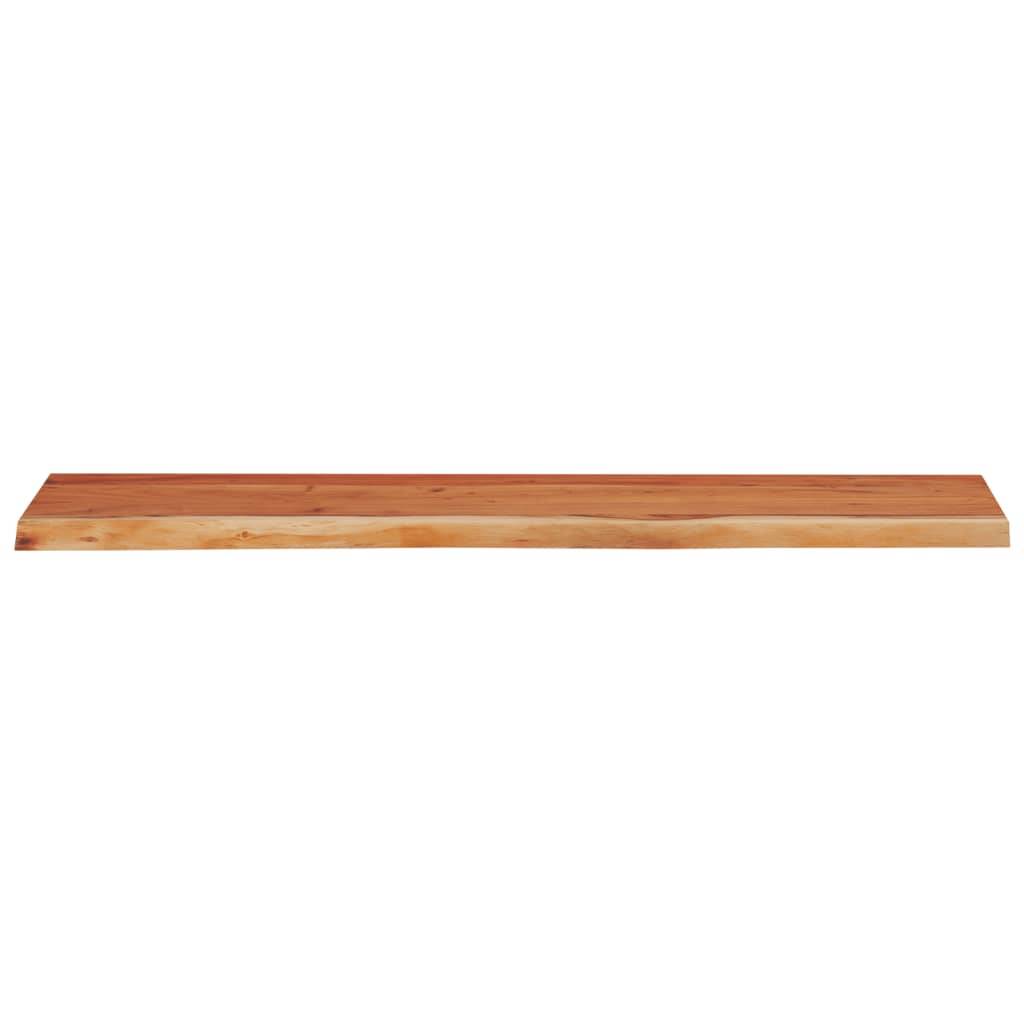 vidaXL Tischplatte 140x40x2,5cm Rechteckig Massivholz Akazie Baumkante