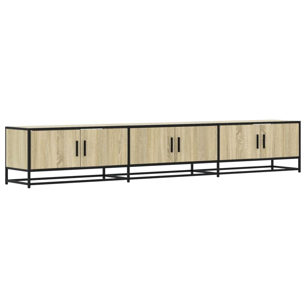 vidaXL TV-Schrank Sonoma-Eiche 240x35x41 cm Holzwerkstoff