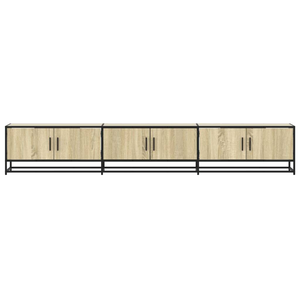 vidaXL TV-Schrank Sonoma-Eiche 240x35x41 cm Holzwerkstoff