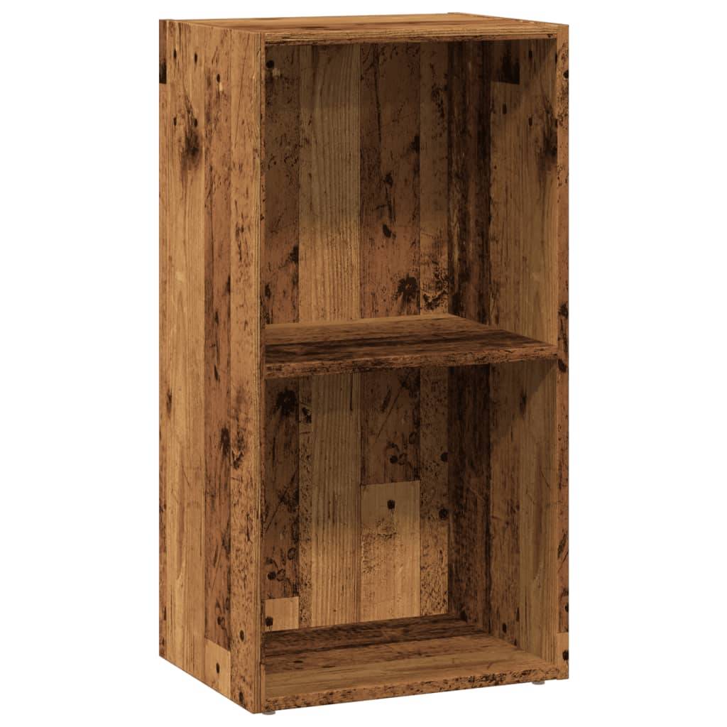 vidaXL Bücherregal Altholz-Optik 40x30x77 cm Holzwerkstoff