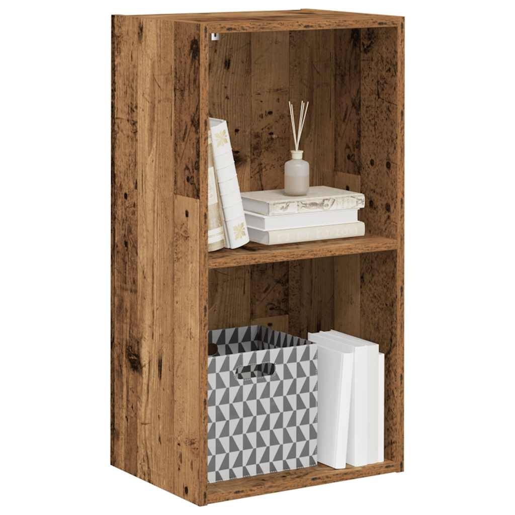 vidaXL Bücherregal Altholz-Optik 40x30x77 cm Holzwerkstoff