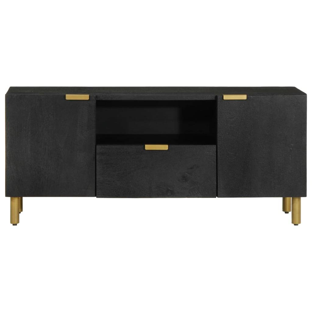 vidaXL TV-Schrank Schwarz 105x33x46 cm Holzwerkstoff