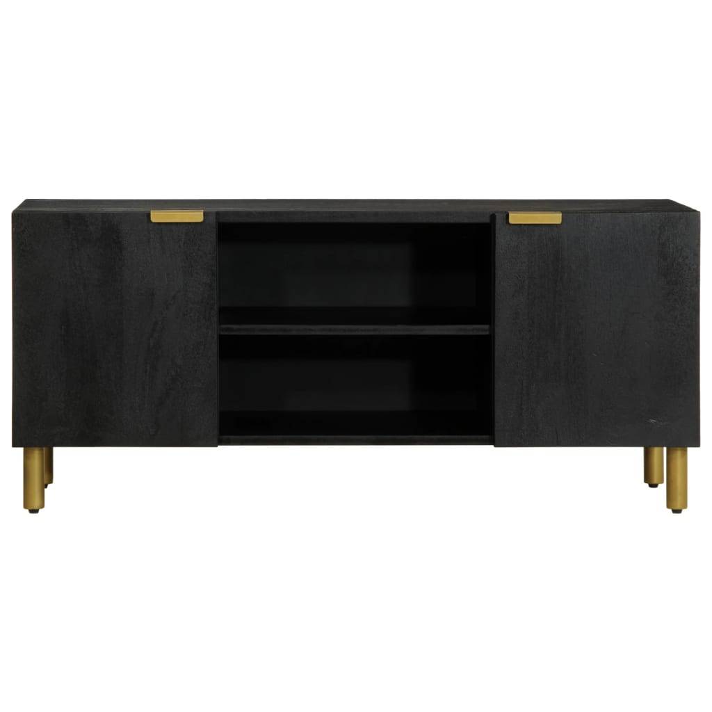 vidaXL TV-Schrank Schwarz 105x33x46 cm Holzwerkstoff