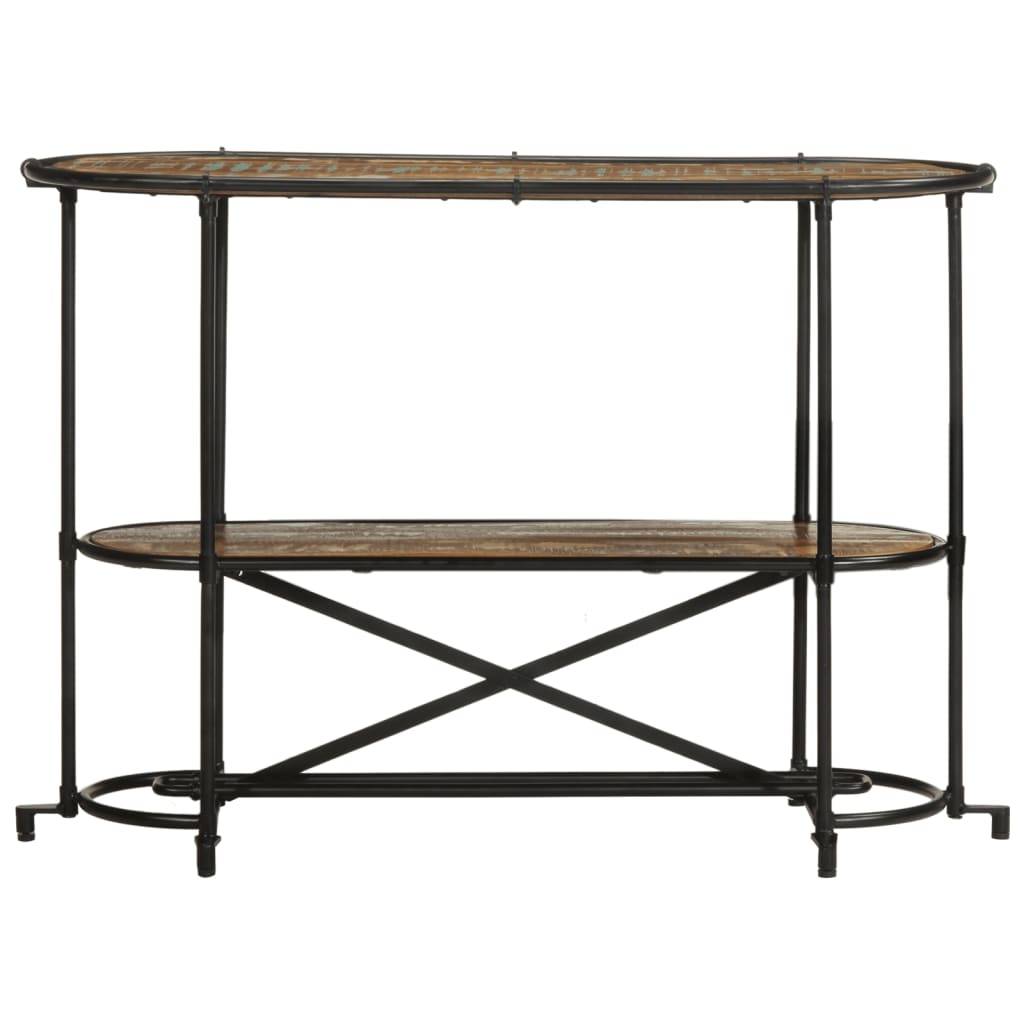 vidaXL Konsolentisch 110x42x76 cm Altholz Massiv