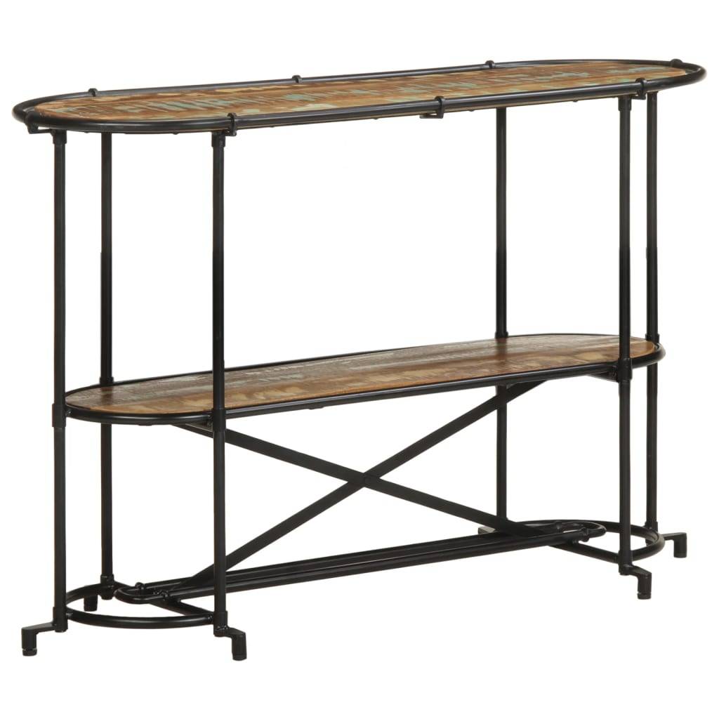 vidaXL Konsolentisch 110x42x76 cm Altholz Massiv