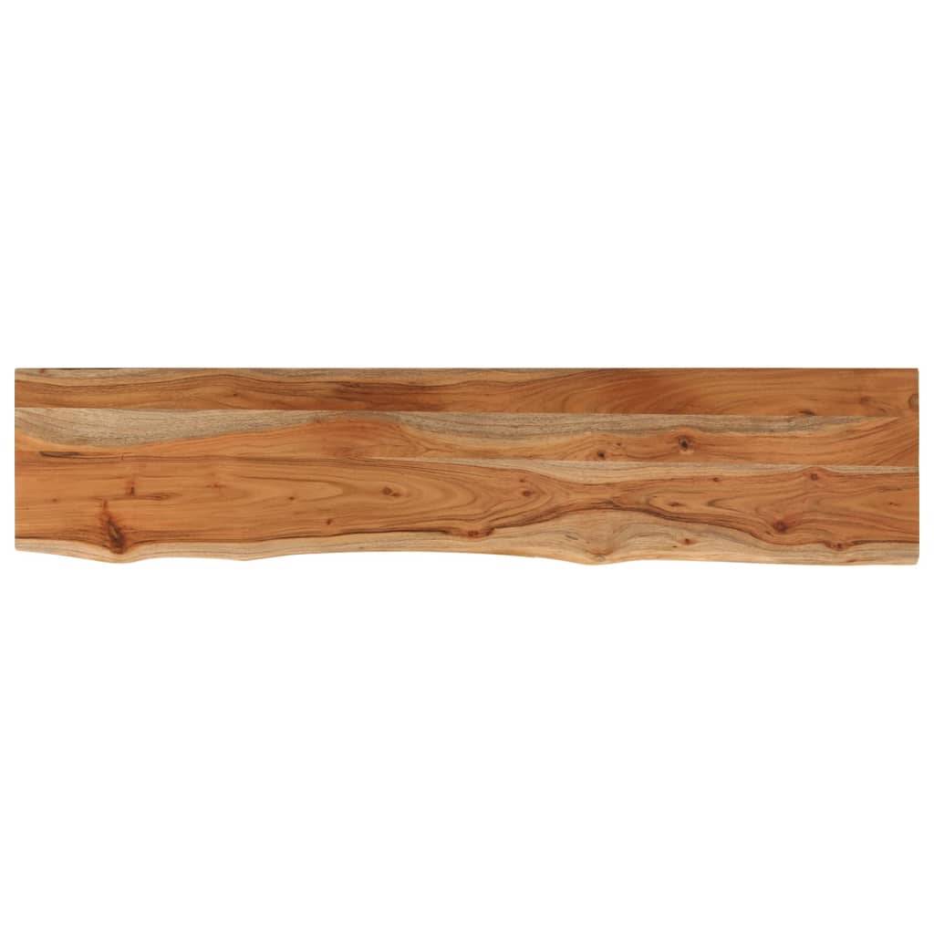 vidaXL Tischplatte 180x30x2,5cm Rechteckig Massivholz Akazie Baumkante