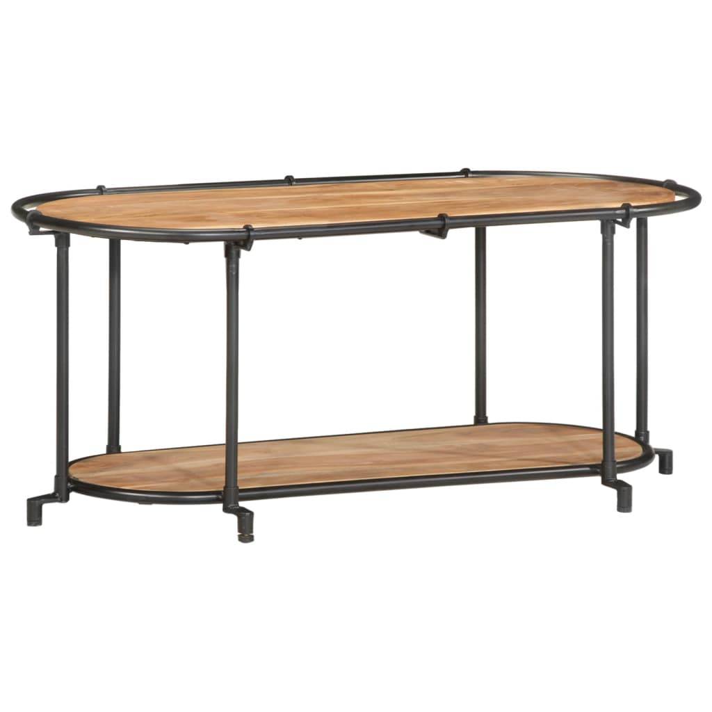 vidaXL TV-Schrank 100x42x40 cm Massivholz Akazie