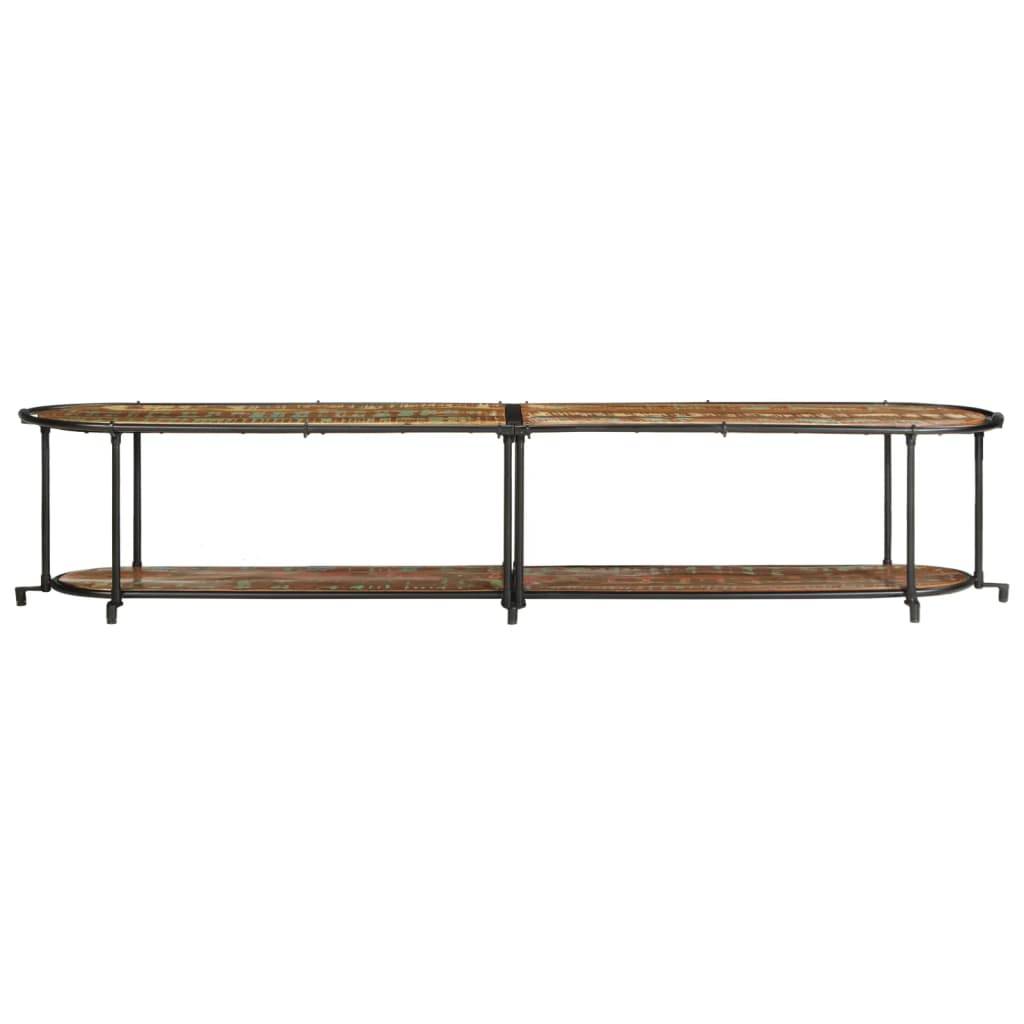 vidaXL TV-Regal 200x42x40 cm Altholz Massiv