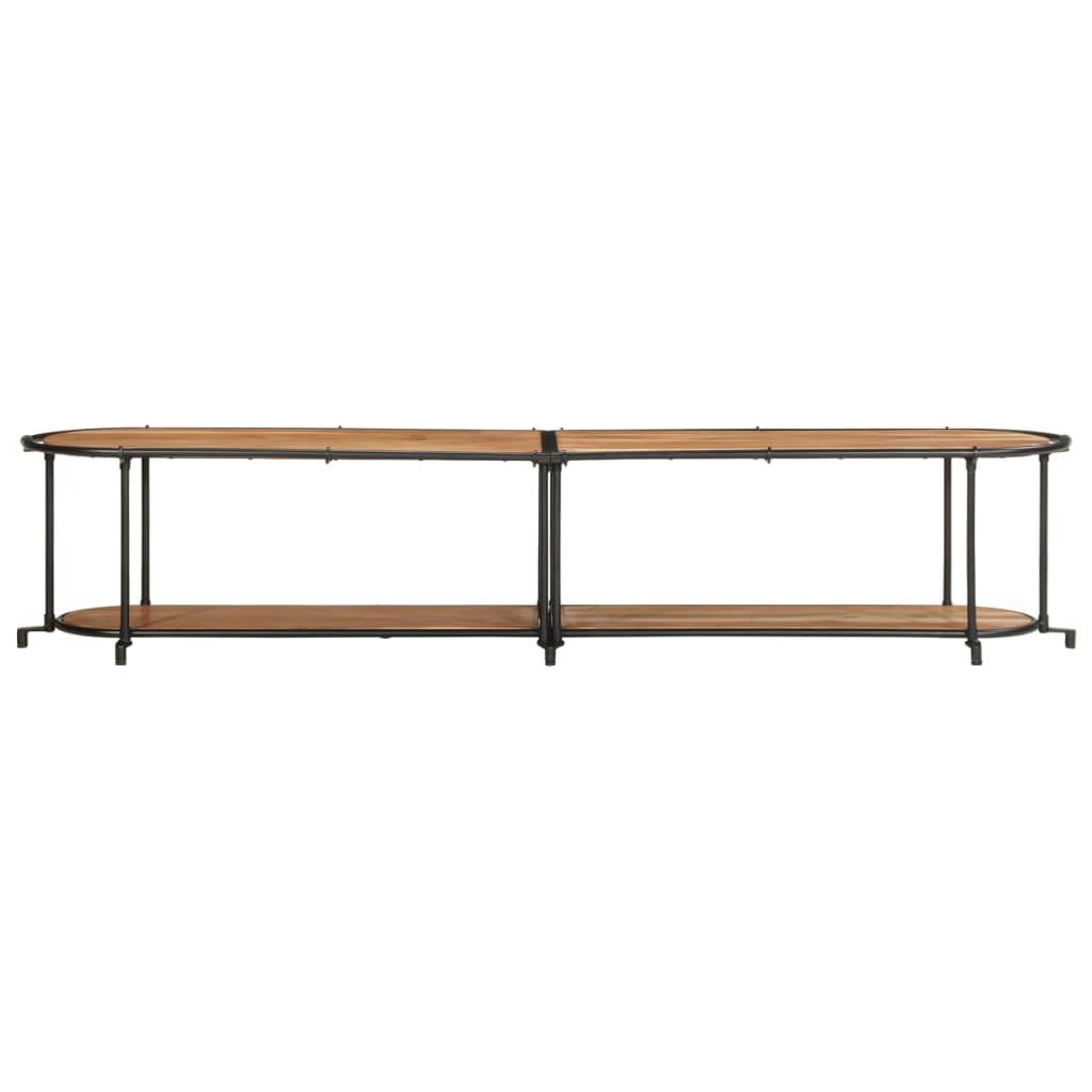 vidaXL TV-Regal 200x42x40 cm Massivholz Akazie