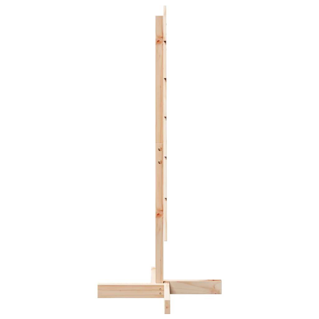 vidaXL Weihnachtsbaum zum Schmücken 110 cm Massivholz