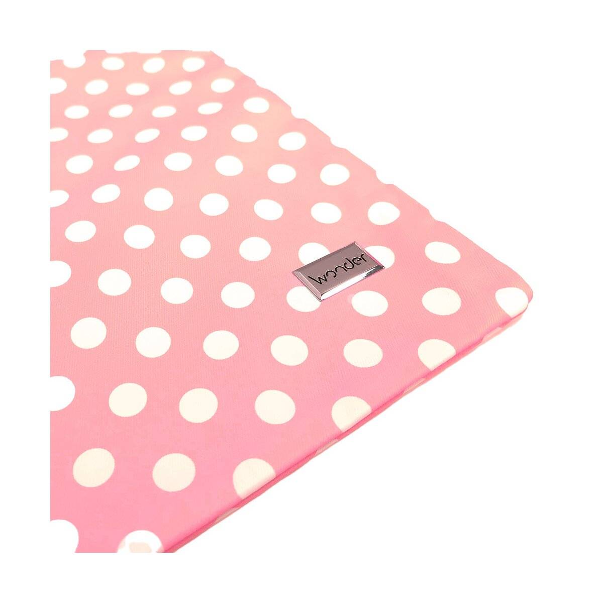 Stylische Gepunktete Tasche mit Reisverschluss - Einkaufstasche Freizeittasche Umhängetasche Unisex Rosa