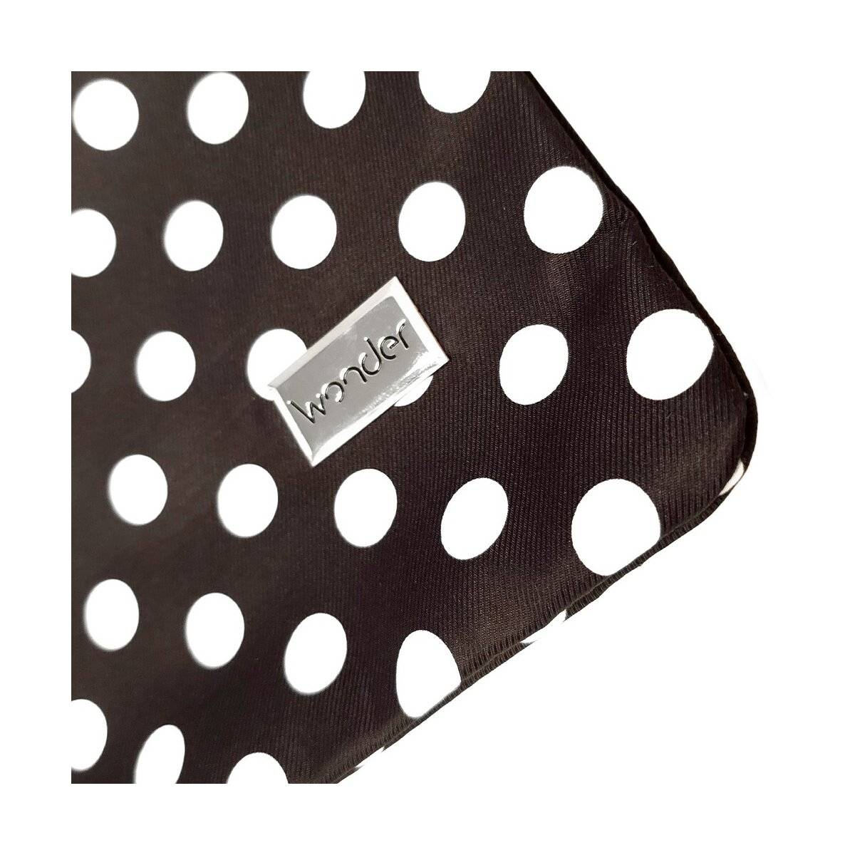 Stylische Gepunktete Tasche mit Reisverschluss - Einkaufstasche Freizeittasche Umhängetasche Unisex Schwarz