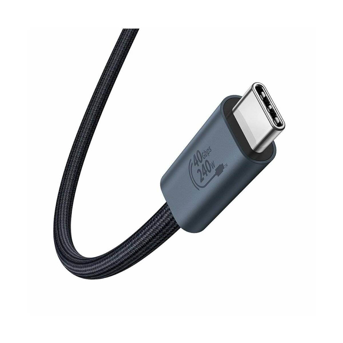 Ladekabel - Datenkabel Baseus USB-C – USB-C-Kabel 240 W PD 8K 60 Hz 1 m – Schwarz