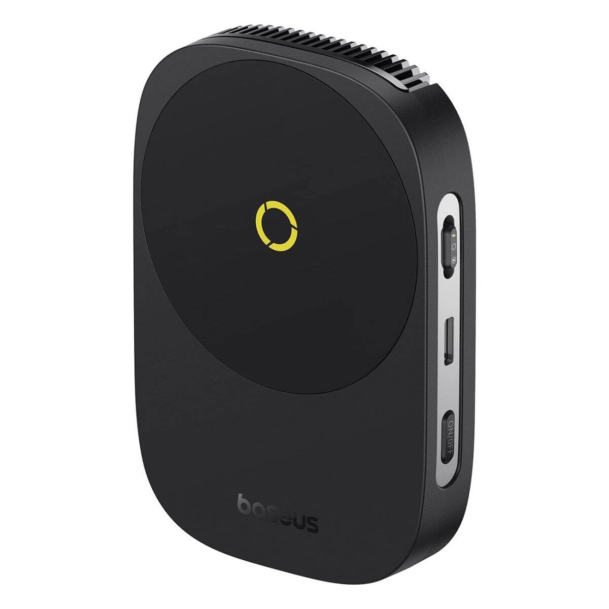 Smartphone-Lüfter mit 15 W induktiver Aufladung und Ständer – Schwarz - Smartphone-Kühler