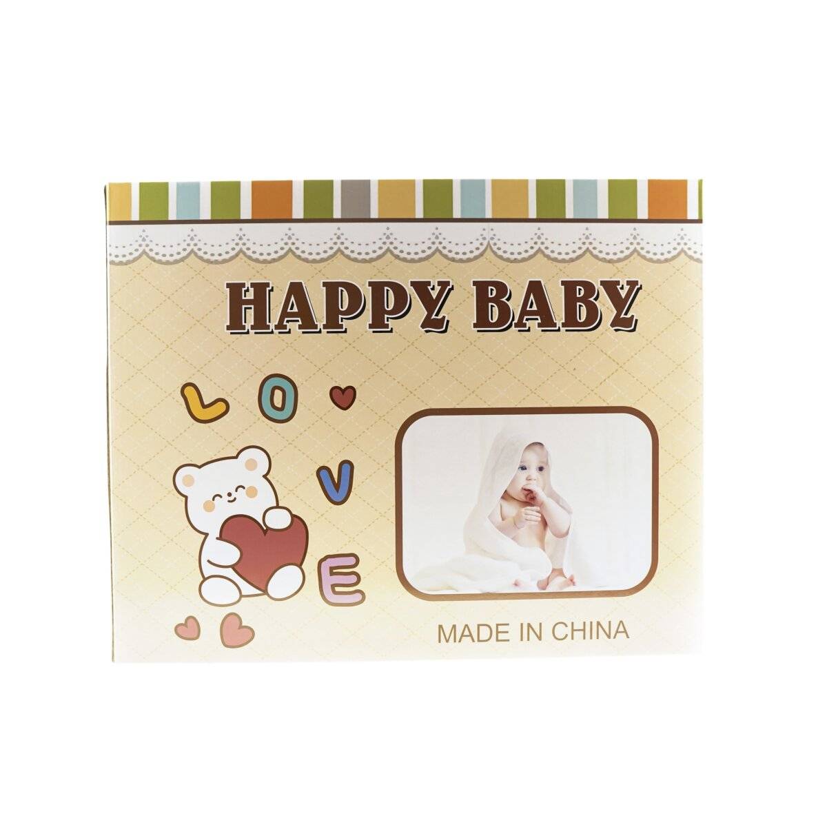 Kuschelige Babydecke aus 100% Polyester 100x130 cm mit Tieren und Blumen Pink