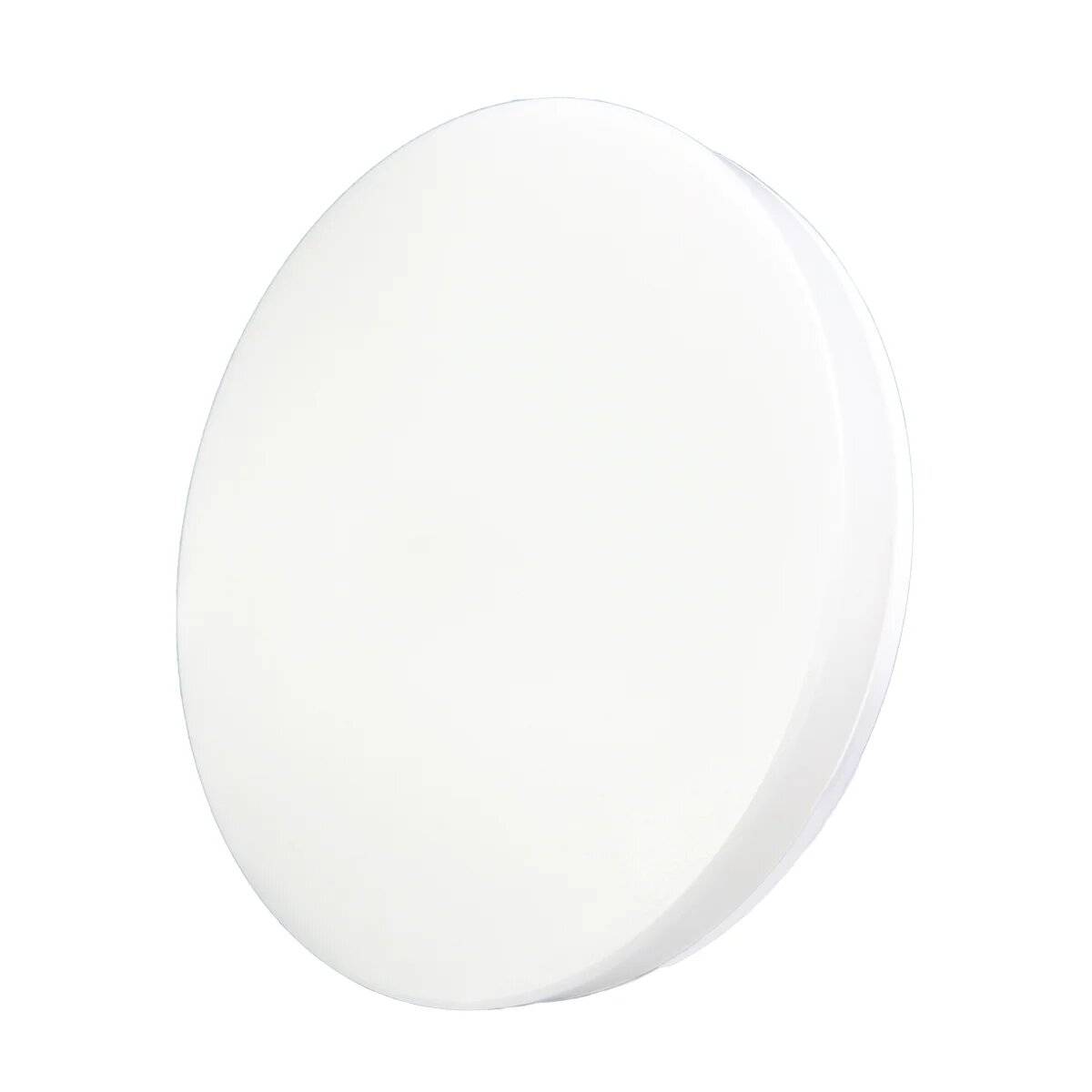 LED Deckenleuchte 28W | IP40 Schutzart | CCT Wandleuchte einstellbare Farben 3000-6500 K | Rund, Ø 25 cm | 3000lm, Weiß