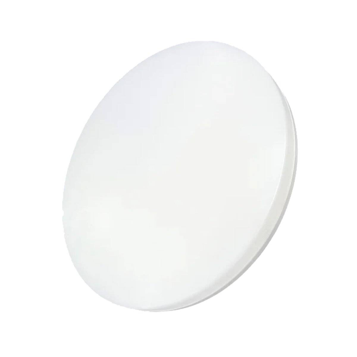 LED Deckenleuchte 28W | IP40 Schutzart | CCT Wandleuchte einstellbare Farben 3000-6500 K | Rund, Ø 40 cm | 5800lm, Weiß