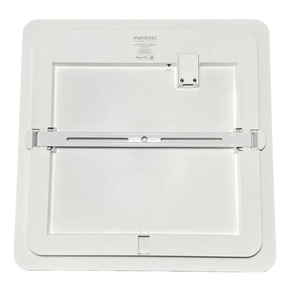 LED Deckenleuchte 28W | IP40 | CCT Wandleuchte einstellbare Farben 3000-6500 K | Eckig, 40 x 40 cm | 5800lm, Weiß