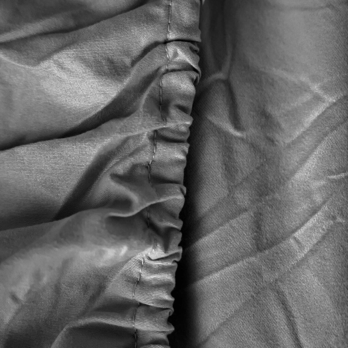 3 tlg. Bettwäschen-Set mit Kissenbezug 50x70 cm, Deckenbezug 135x200 cm und Bettlaken Anthrazit