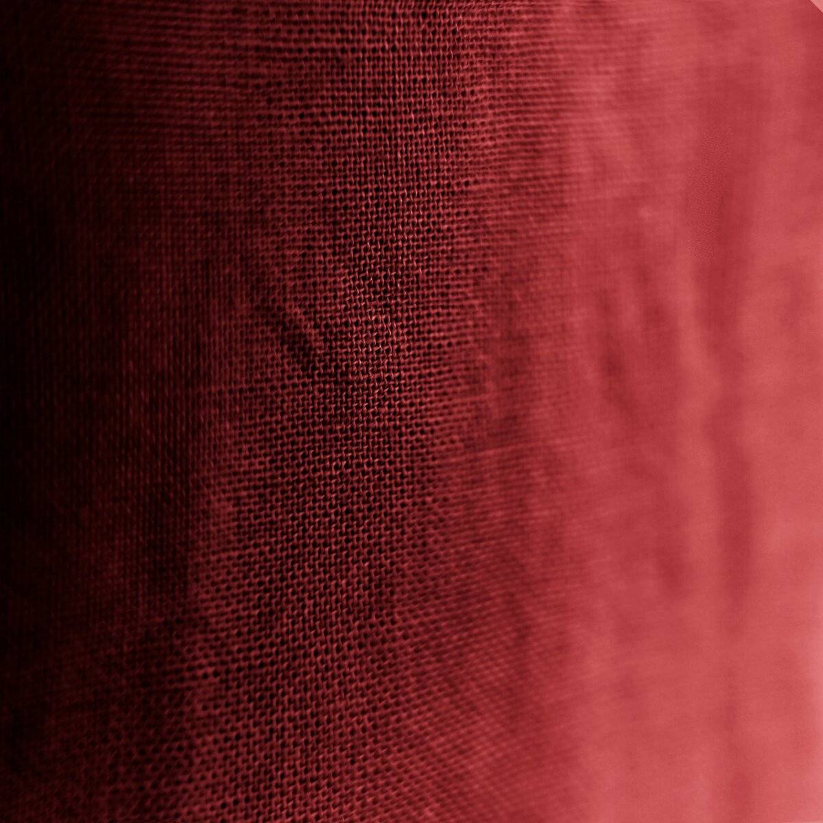 Einfarbige Bettwäschen-Sets für Einzel- und Doppelbetten, 100% Baumwolle Bordeaux 135x200 cm